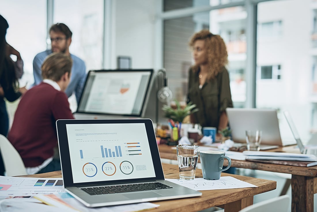 employee statistics dashboard office